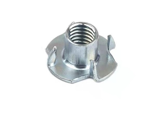 Kelas 4.8 8.8 Hex Head Nuts M5 -M20 Carbon Steel Zinc Plated Four Jaw