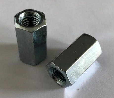 Seng Disepuh Hexagon Long Nut M 3d Hex Coupling Nuts Din 6334