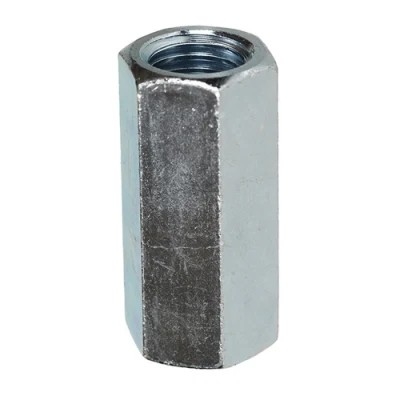 Seng Disepuh Hexagon Long Nut M 3d Hex Coupling Nuts Din 6334