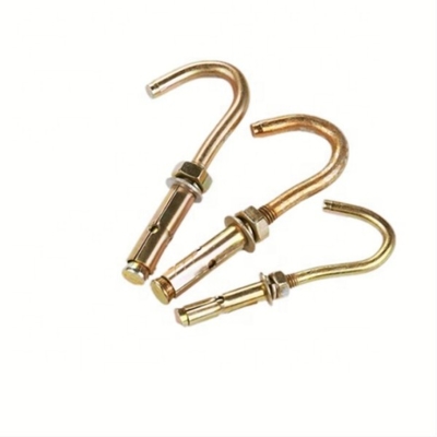 J Tipe Ring Hook 4.8 Sleeve Anchor Bolts Zinc Plated Carbon Steel
