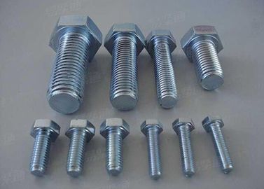 Carbon Steel Metric Hex Head Baut Sekrup 4.8 8.8 Grade DIN933 DIN93116mm-70mm