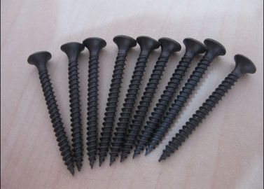 Phosphate 3.5 Black Cross Countersunk Head Screw Woodworking Kekuatan tinggi