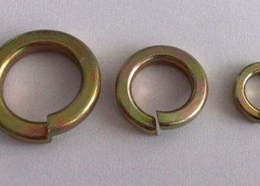 Mesin cuci pegas DIN127B Zinc Putih &amp; Kuning / hot dip galvanis Lock Washer, Belleville Carbon Steel Disc