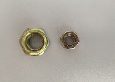 Seng Kuning Disepuh Hex Head Nuts, Metric Prevailing Torque Lock Nut M3 - M64