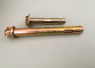 M8 M10 M12 Metal Lle Anchor Baut Silinder Silinder Dengan Fix Nut / Flat Washer