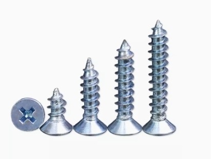 Self Tapping Screw 304 316 Screws Kayu Untuk Kayu Cross Countersunk Kepala