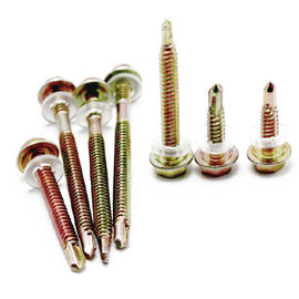 Tinggi kekuatan M3.5-M6.3 hexagonal bor ekor benang sekrup self-tapping