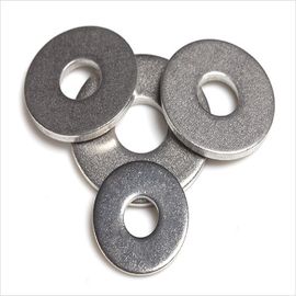 Galvanized Din 125 M20 Steel Flat Washers Bahan Karbon