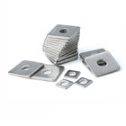 Square Leveling Carbon Steel Flat Washers Dengan Round Square Hole
