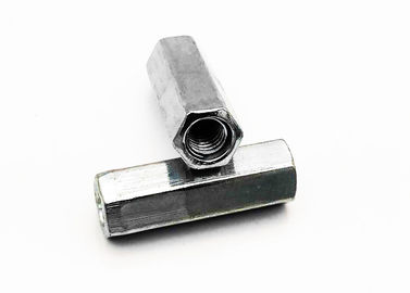 DIN931 Standar Grade 8.8 Hex Head Long Nut Carbon Steel Putih Seng Disepuh Benang Penuh M10