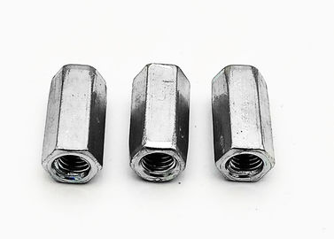 DIN931 Standar Grade 8.8 Hex Head Long Nut Carbon Steel Putih Seng Disepuh Benang Penuh M10