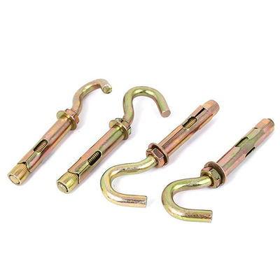 M24 Ring Hook Lengan Jangkar Baut Baja Karbon Beton Berlapis Seng