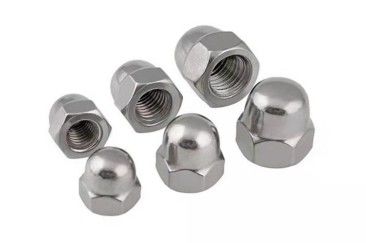 Karbon Steel Hex Dome Cap Nuts Karbon Steel Zinc Plated Fasteners DIN 1587
