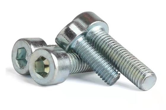 Full Thread Din 912 M8x50 Bolt Hex Socket Fasteners Carbon Steel Black Grade 4.8