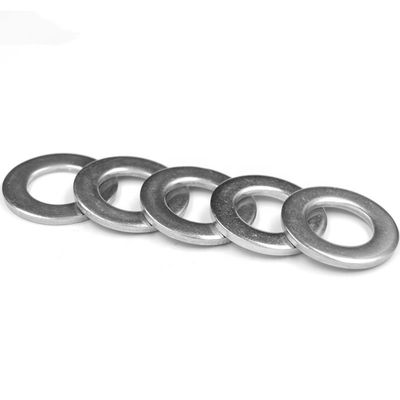 Din 125 Flat Washers Carbon Steel Fasteners Grade 4.8/8.8 Zinc ditanam