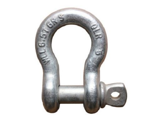 Marine Rigging Galvanized Zinc Plated Anchor Dee Shackle pengencang harga pabrik