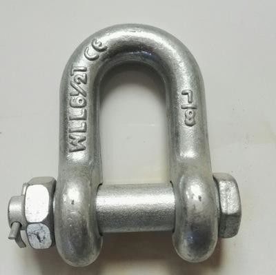 Marine Rigging Galvanized Zinc Plated Anchor Dee Shackle pengencang harga pabrik