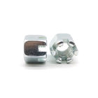 Carbon Steel Zinc Galvanized Hexagon Slotted Nut M12 Din 935