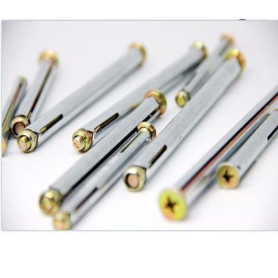 China Metal Frame Anchor &amp; Window Frame Anchor Zinc Disepuh 100mm M10 Thread Wedge Anchors Untuk Beton