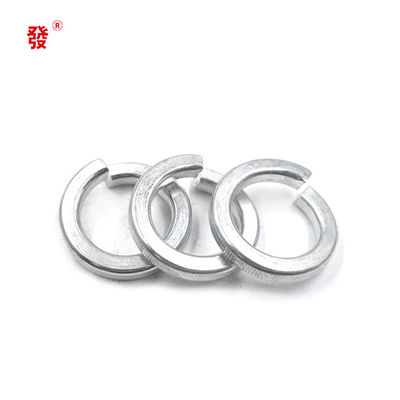 Seng Kuning Putih Din127b Spring Washer Hot Dip Baja Karbon Galvanis