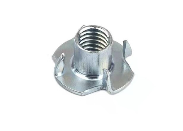 Kelas 4.8 8.8 Hex Head Nuts M5 -M20 Carbon Steel Zinc Plated Four Jaw