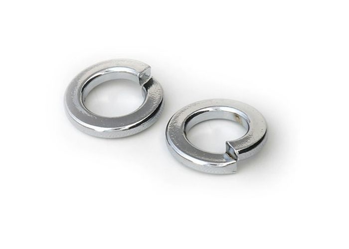 Mesin cuci pegas DIN127B Zinc Putih &amp; Kuning / hot dip galvanis Lock Washer, Belleville Carbon Steel Disc