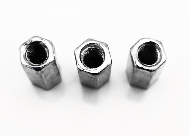 DIN931 Standar Grade 8.8 Hex Head Long Nut Carbon Steel Putih Seng Disepuh Benang Penuh M10