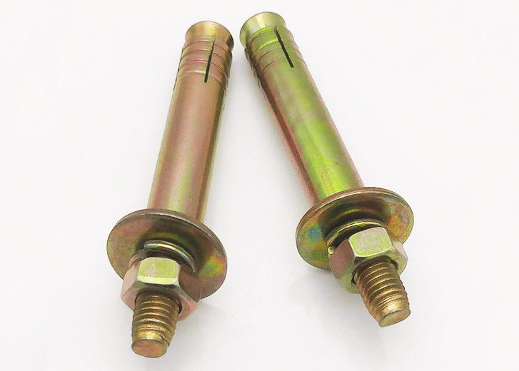 Pengikat Baja Karbon Lift Expansion Anchor Bolt Warna Zinc Plated M6-M24