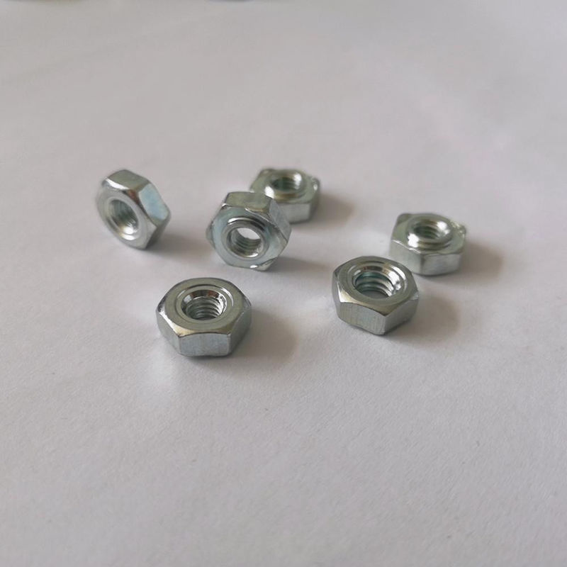 Hex Nut 4.8/8.8 Kelas Seng ditanam Karbon Steel HDG Nut Factory
