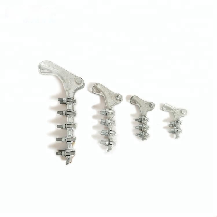 Kelas 4.8 Pemasangan Kabel Udara Nld Anchor Strain Clamp Tension Clamp Untuk Listrik