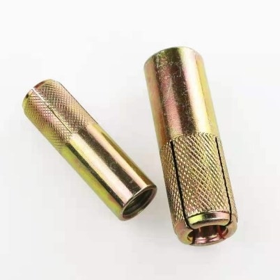 4.8 Kelas Drop In Anchor Fasteners Q195 Baja Karbon Kuning Dilapisi Seng