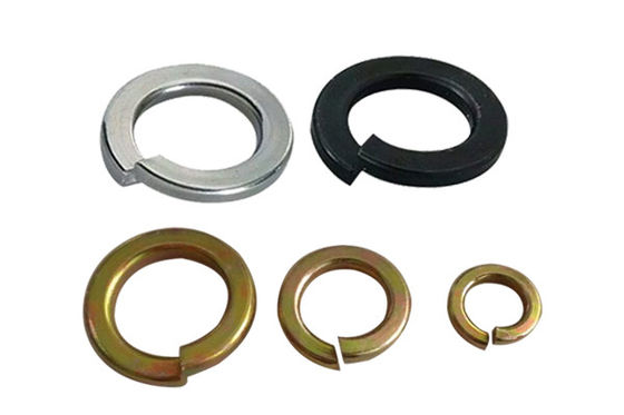 4.8 Kelas Din 127 Karbon Steel Spring Washer Putih Seng Panas Plating